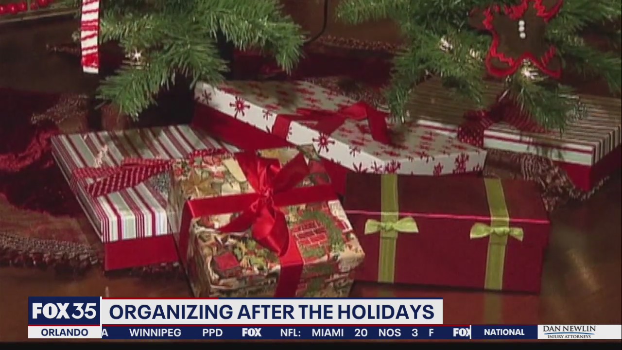 How to organize after the holidays