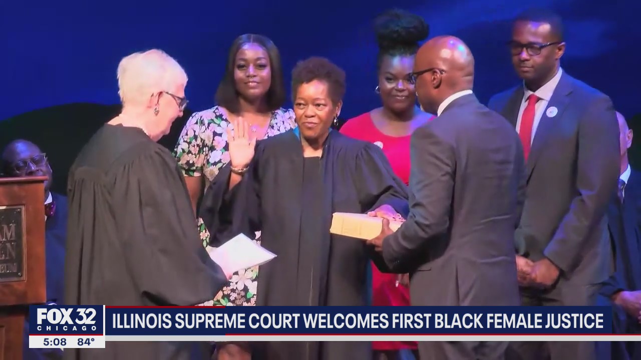 Illinois Supreme Court welcomes first Black female justice