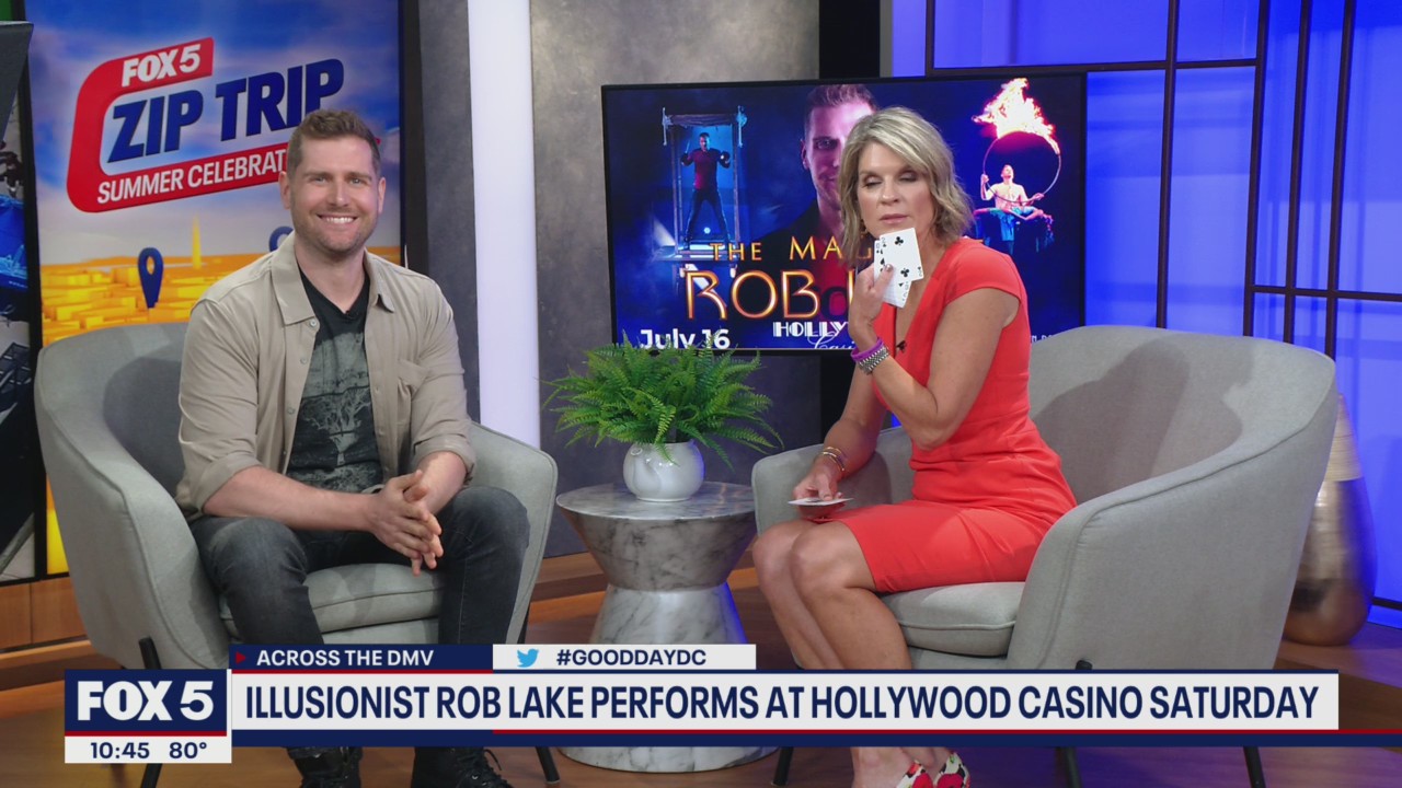 Magician and illusionist Rob Lake visits FOX 5