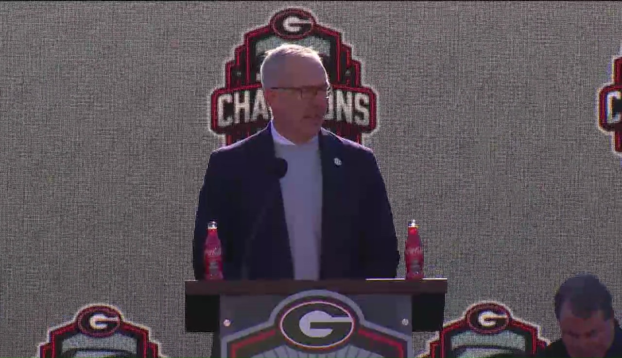 SEC Commissioner Greg Sankey says UGA brought the SEC its 4th consecutive win