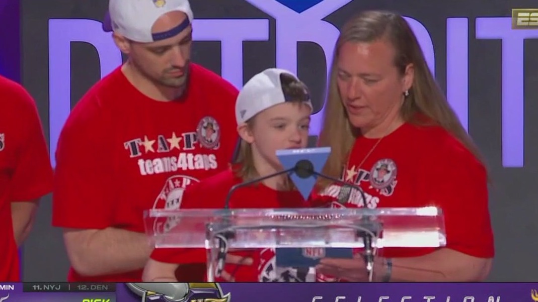 Minnesota family announces Vikings pick