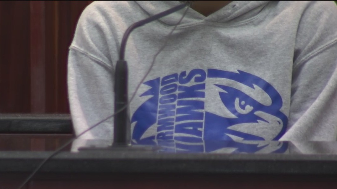 Accused rapist questions teen accuser in court