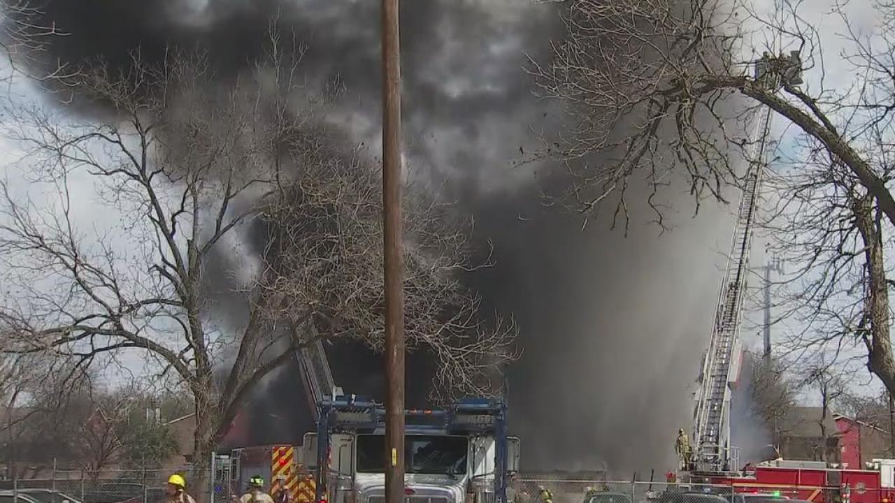 South Austin storage facility fire