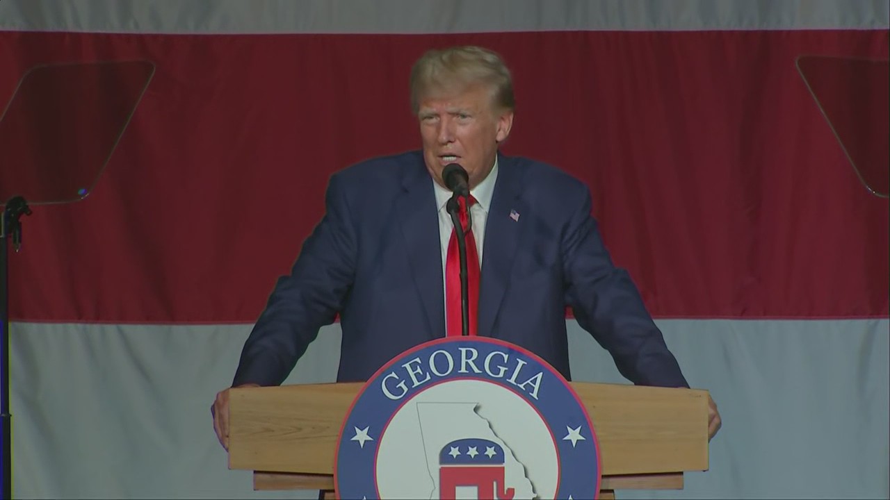 Former Pres. Donald Trump GOP Convention