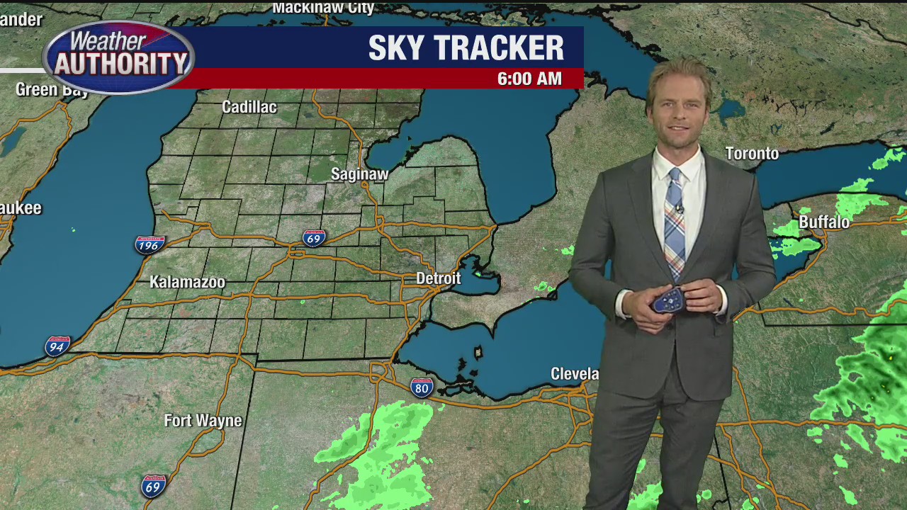 Dry daytime with more rain possible overnight