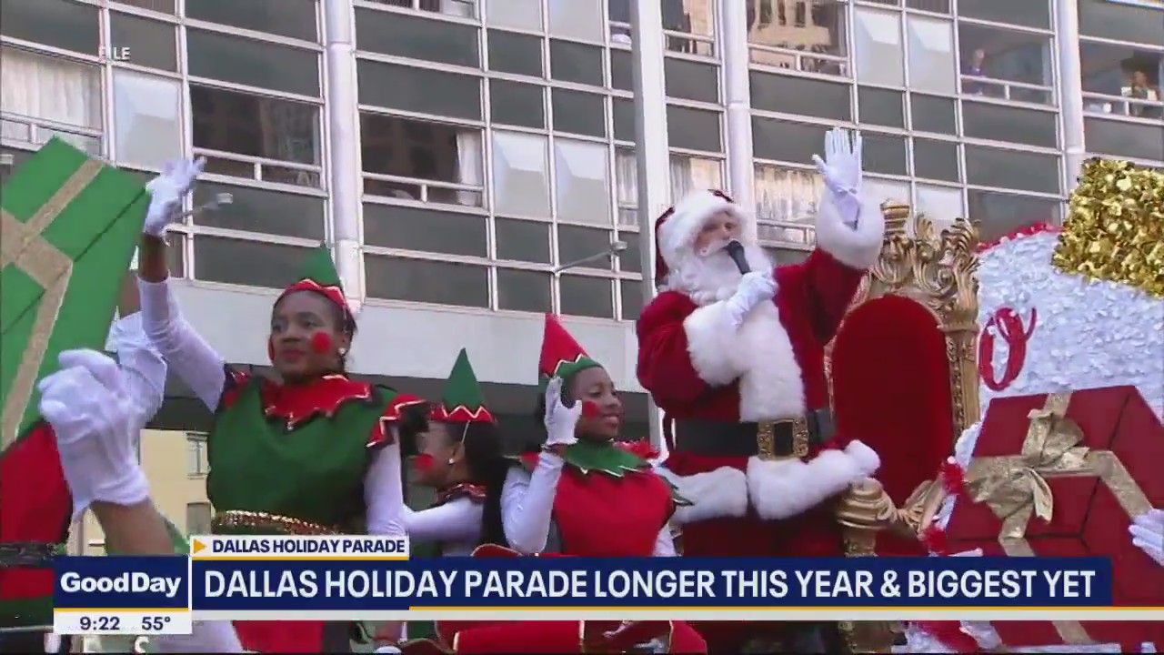 Dallas Holiday Parade will be bigger, longer this year