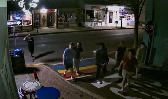 Watch: New video released in string of pride flag thefts in Bucks County