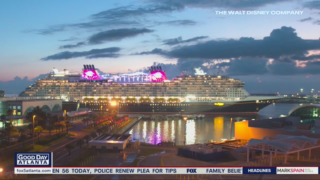 Disney's newest ship embarks on first cruise