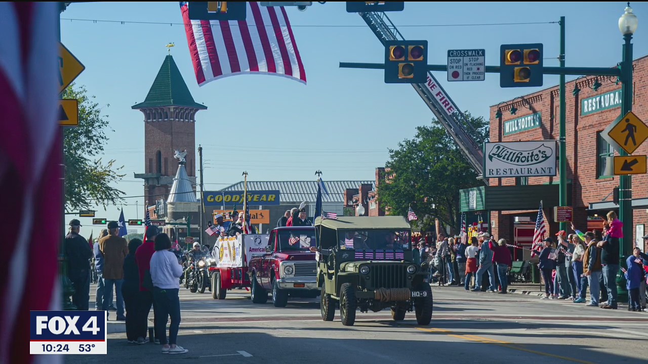 Veterans Day parade held in Grapevine