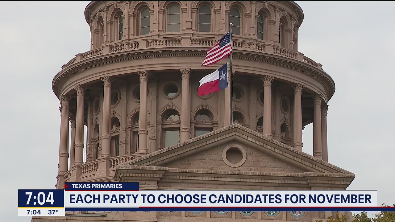 Texas Primaries: Voters choose party nominees for November
