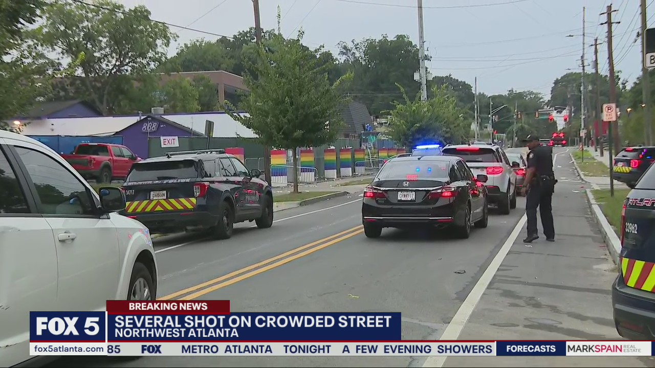 Police say five people injured in NW Atlanta shooting incident