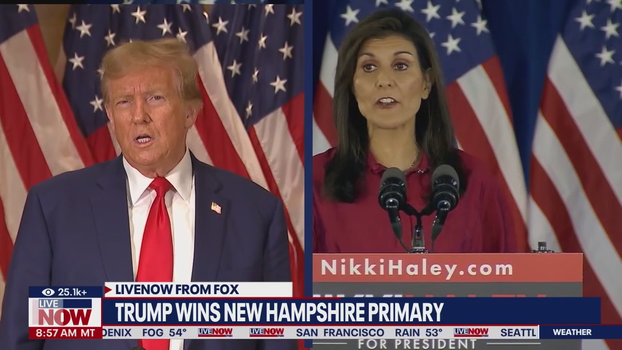 Trump defeats Haley in New Hampshire primary