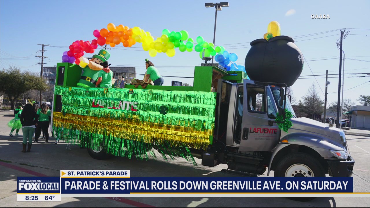St. Patrick's Parade rolls through Dallas Saturday