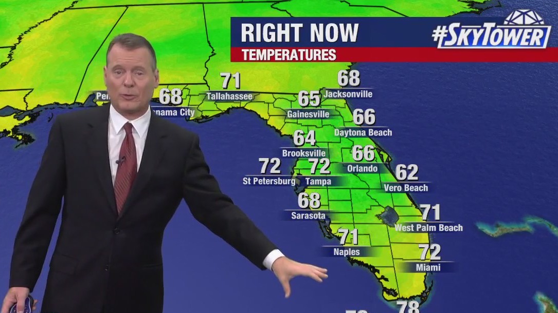 Tuesday morning forecast