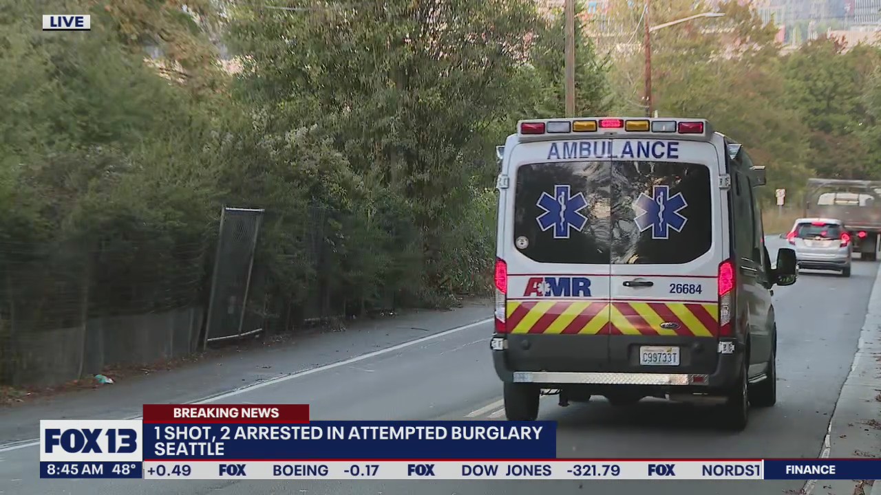 1 shot, 2 in custody after reported burglary in Beacon Hill