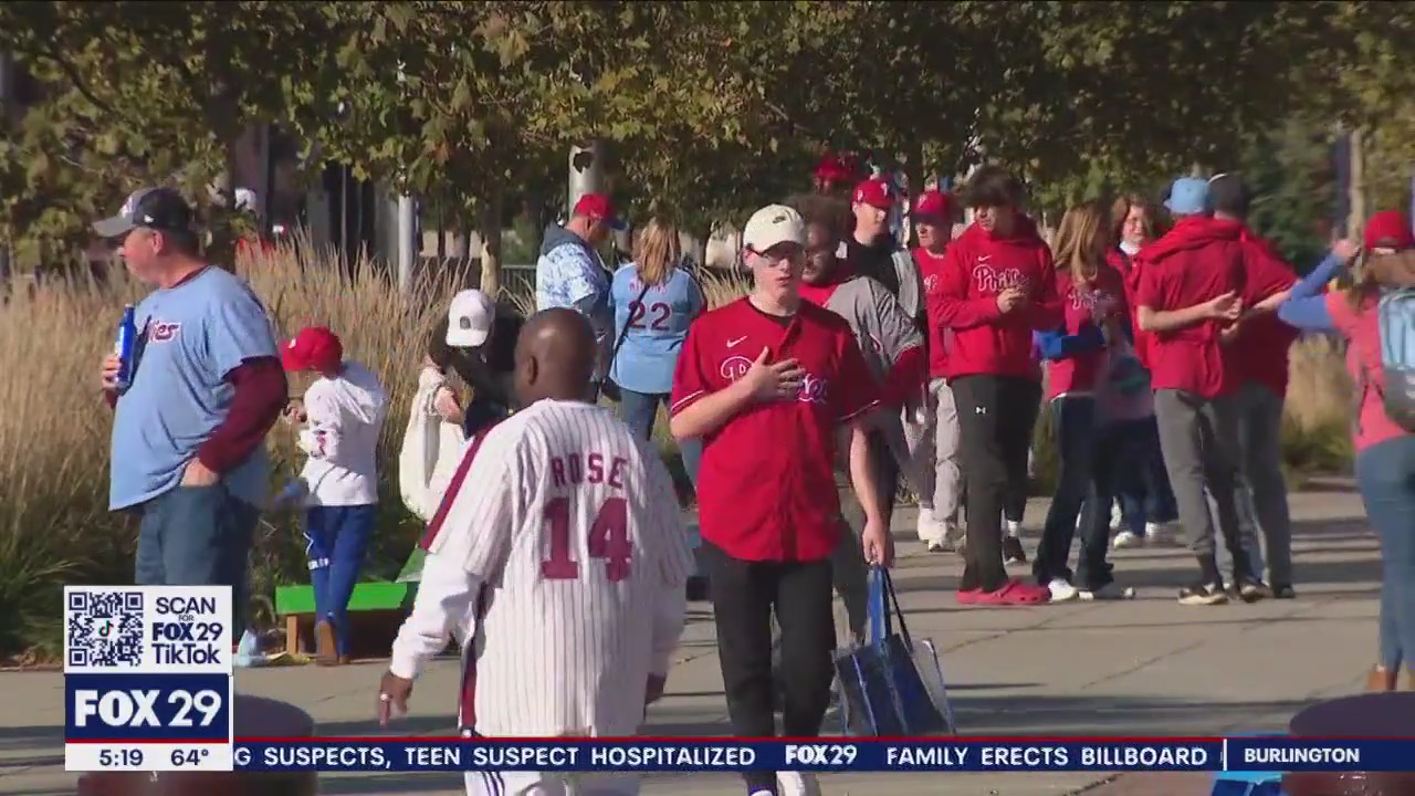 Excitement mounts in Philadelphia as NLCS shifts to Citizens Bank Park
