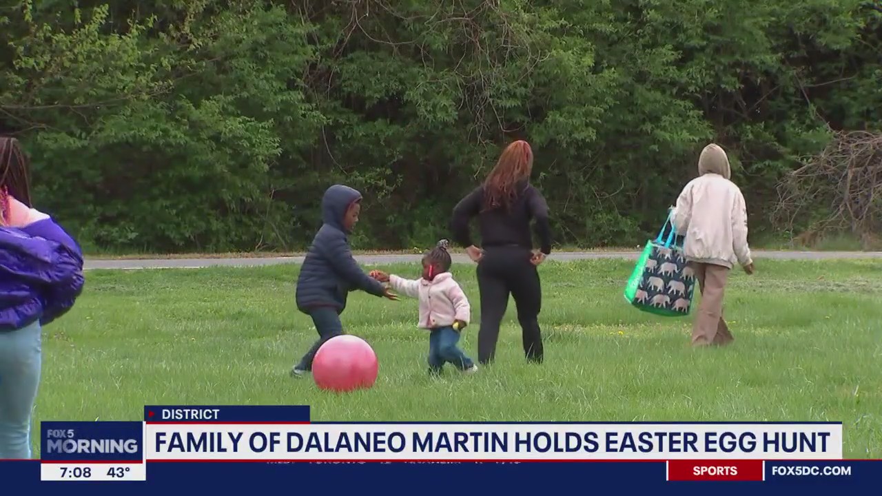 Family of 17-year-old shot, killed by US Park Police hold Easter egg hunt in his memory