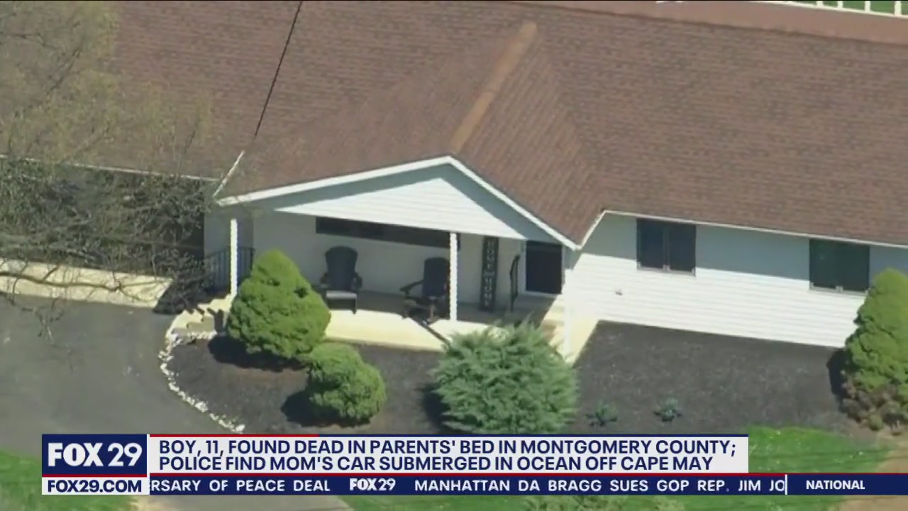 Boy found dead in parents’ bed, mother’s car found partially submerged in ocean