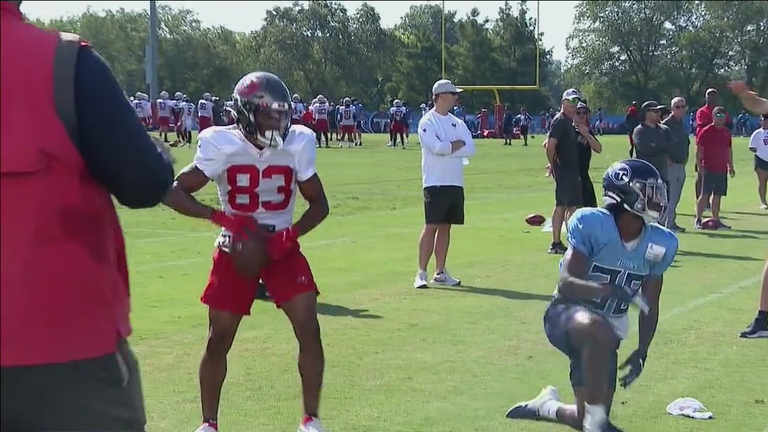 Bucs rookie wide receiver makes trip down to Fort Myers after Ian
