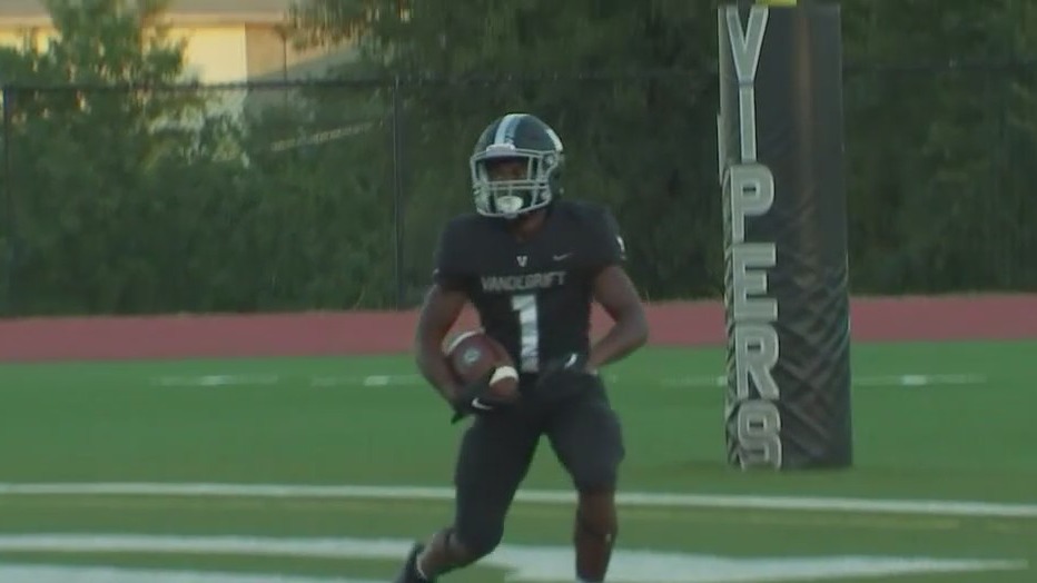 FOX 7 Friday Football Player of the Week: Vandegrift wide receiver Miles Coleman