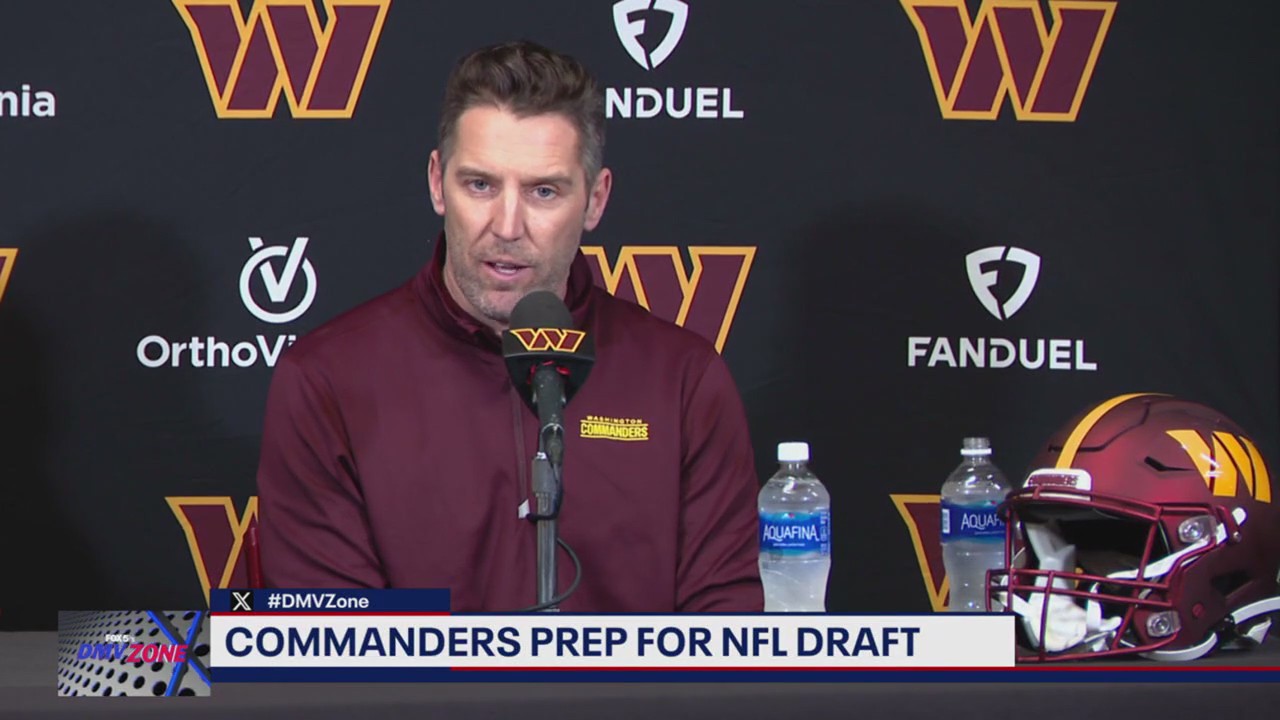 Commanders prepare for NFL Draft