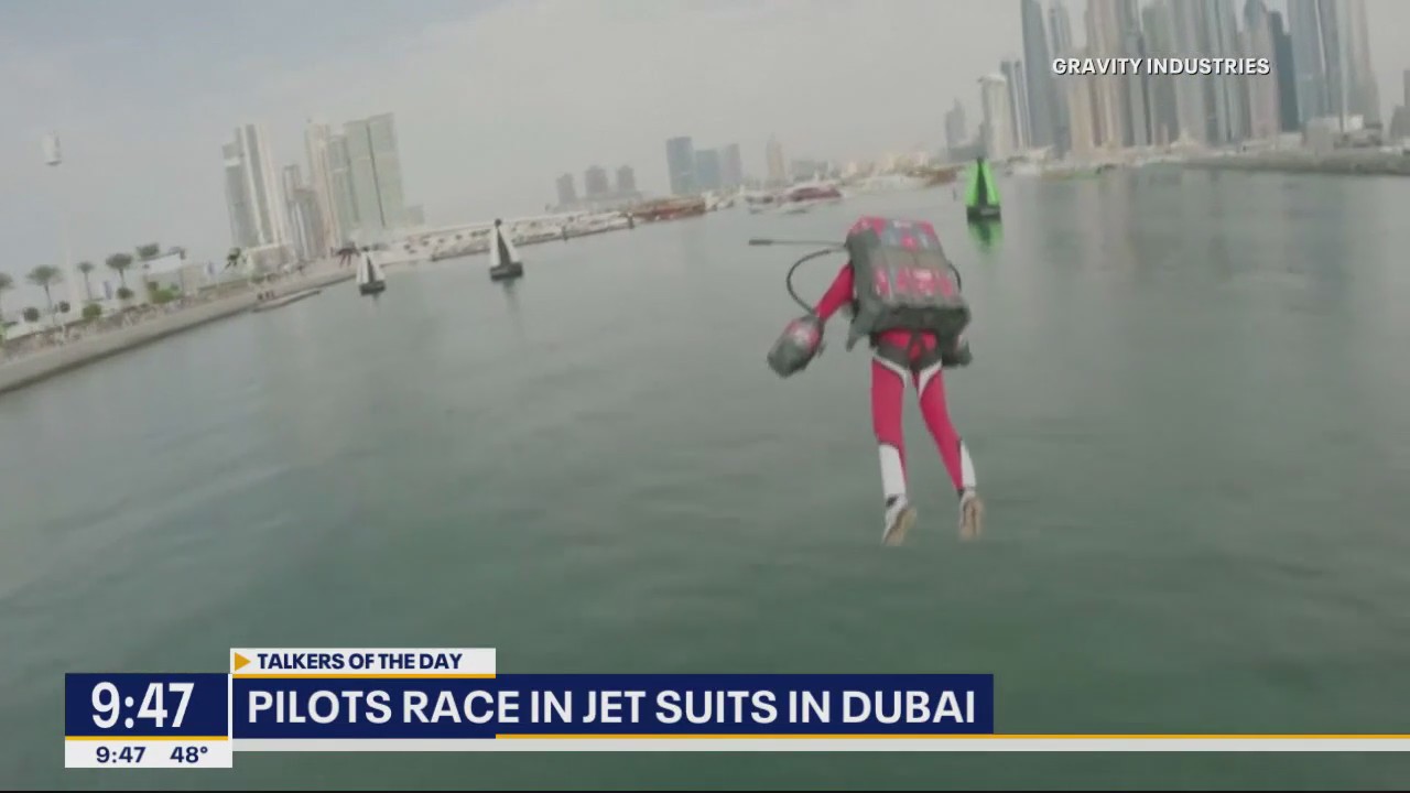 Talkers: Dubai jetpack race & global day of unplugging