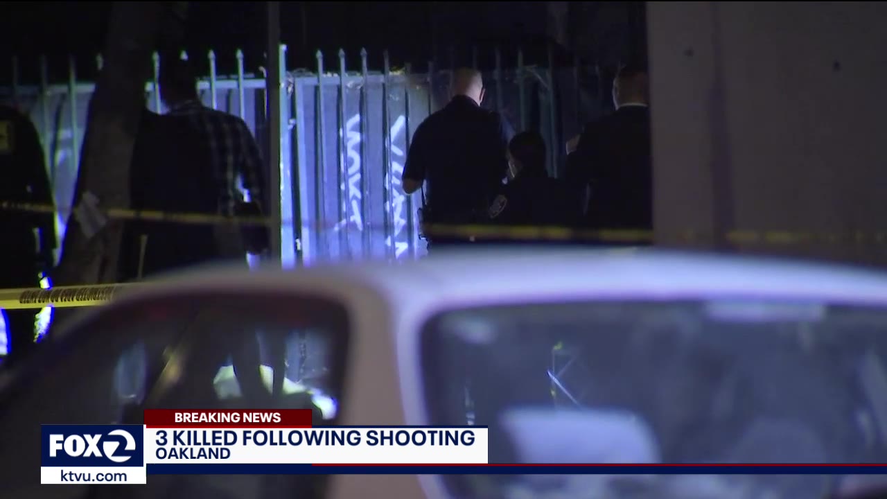 2 shootings in West Oakland leads to deaths of 3 men