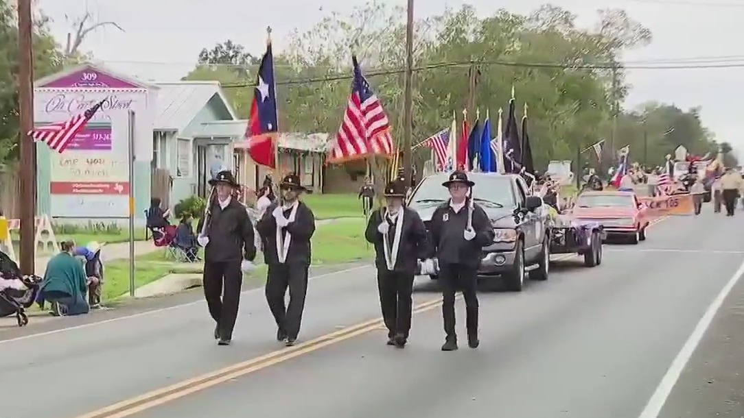 Veterans Day parades across central Texas