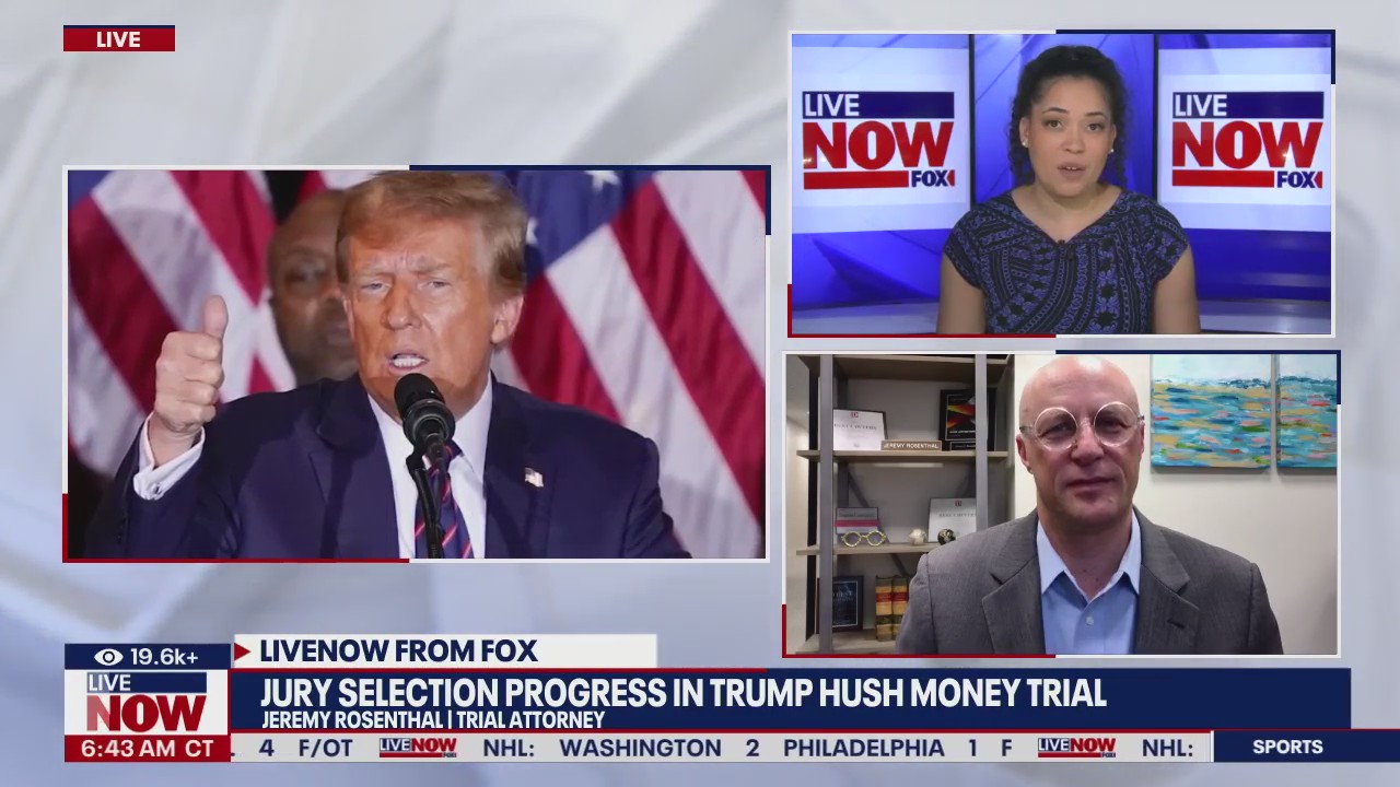 Trump hush money trial: seven jurors seated