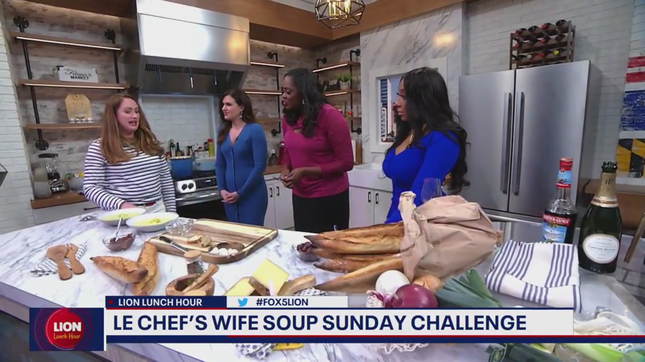Le Chef's Wife talks soup Sunday challenge