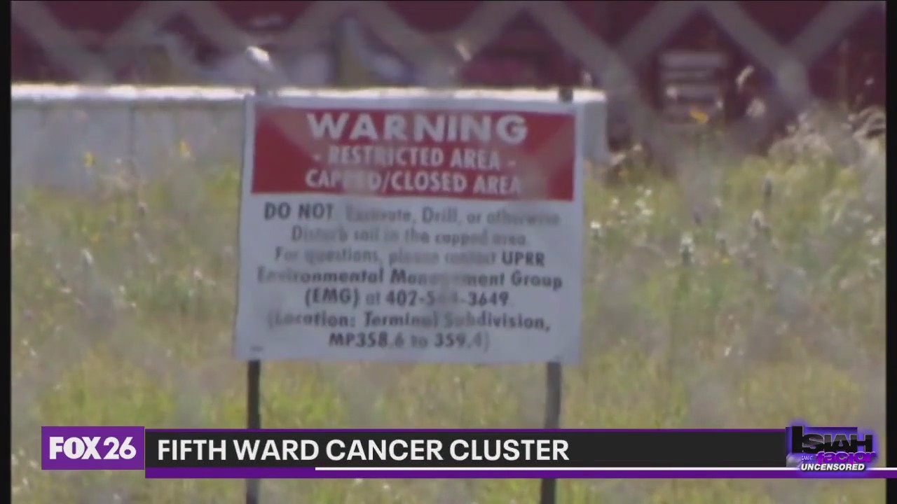 Fifth Ward cancer cluster concerns, lawsuit