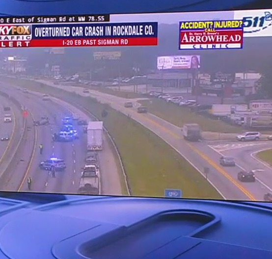 Deadly crash on I-20