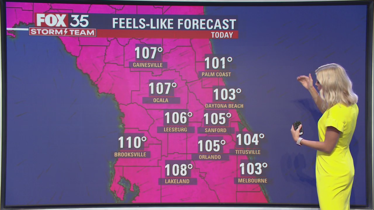 Scorching heat continues in Central Florida: When we could see 'cooler' temperatures