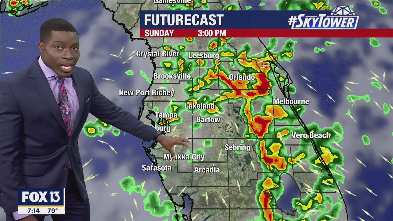 Sunday morning forecast