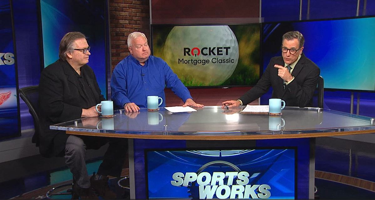 SportsWorks - 7-2-23 -- Dan talking Rocket Mortgage, Wings, Pistons & Tigers with Caputo & Wojo