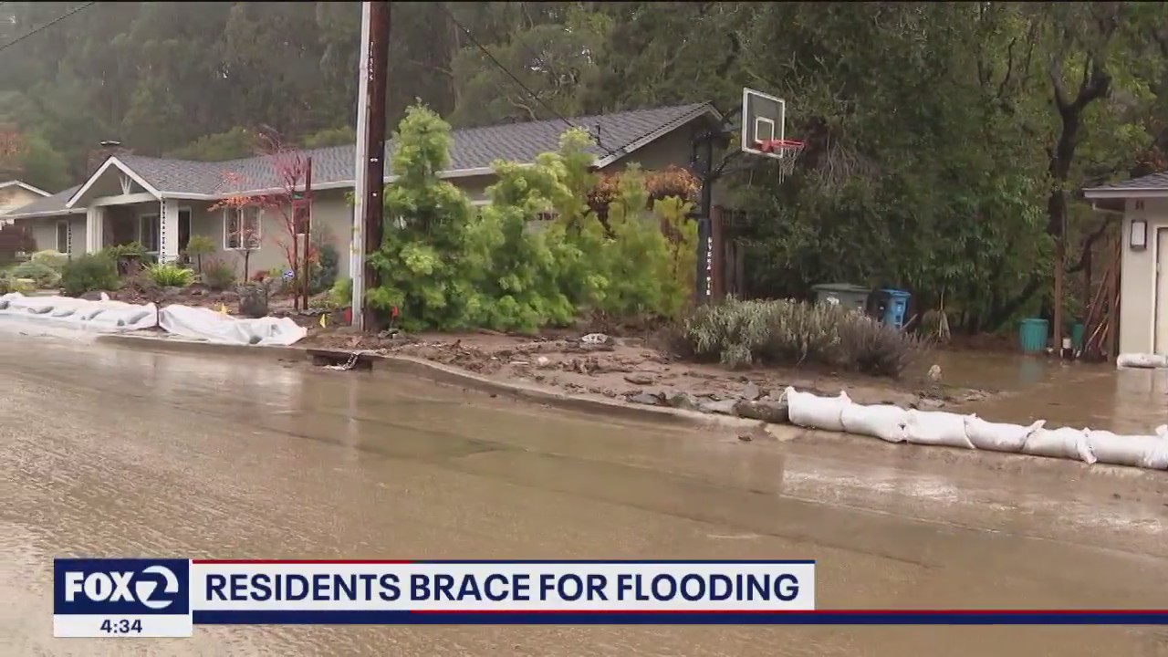 Residents in San Mateo brace for wind, strong rain