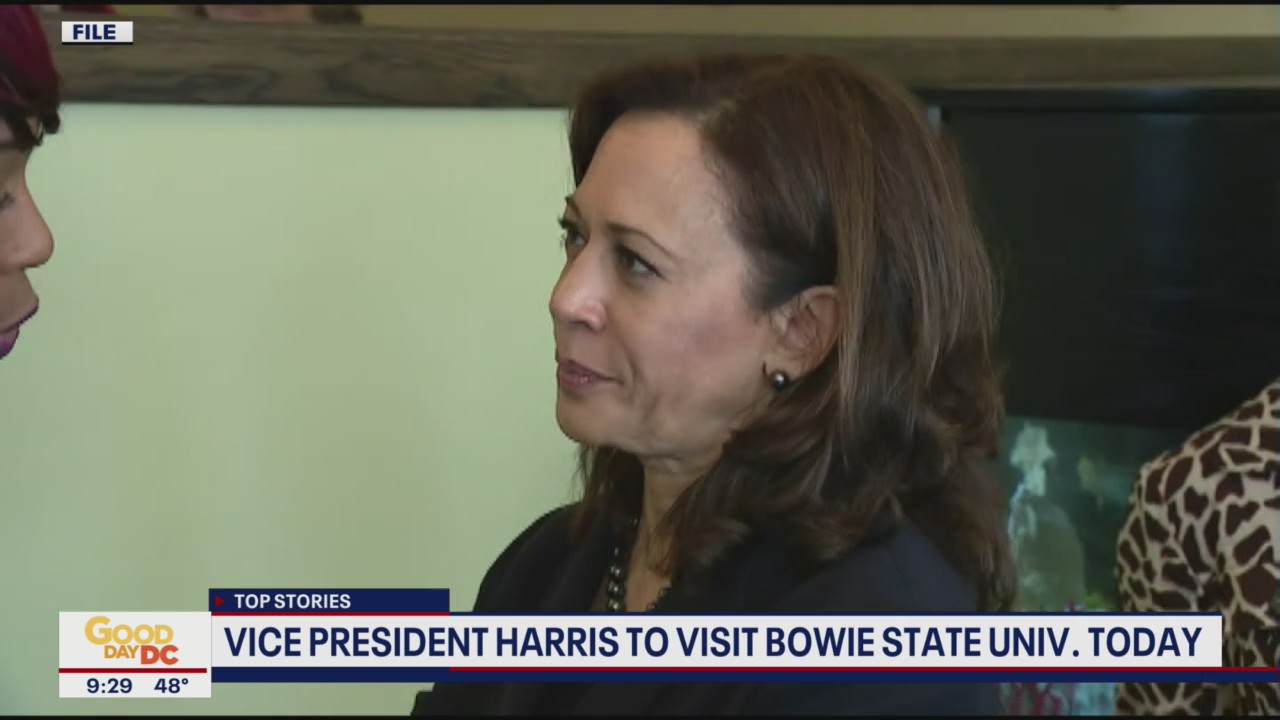 Vice President Kamala Harris to visit Bowie State University