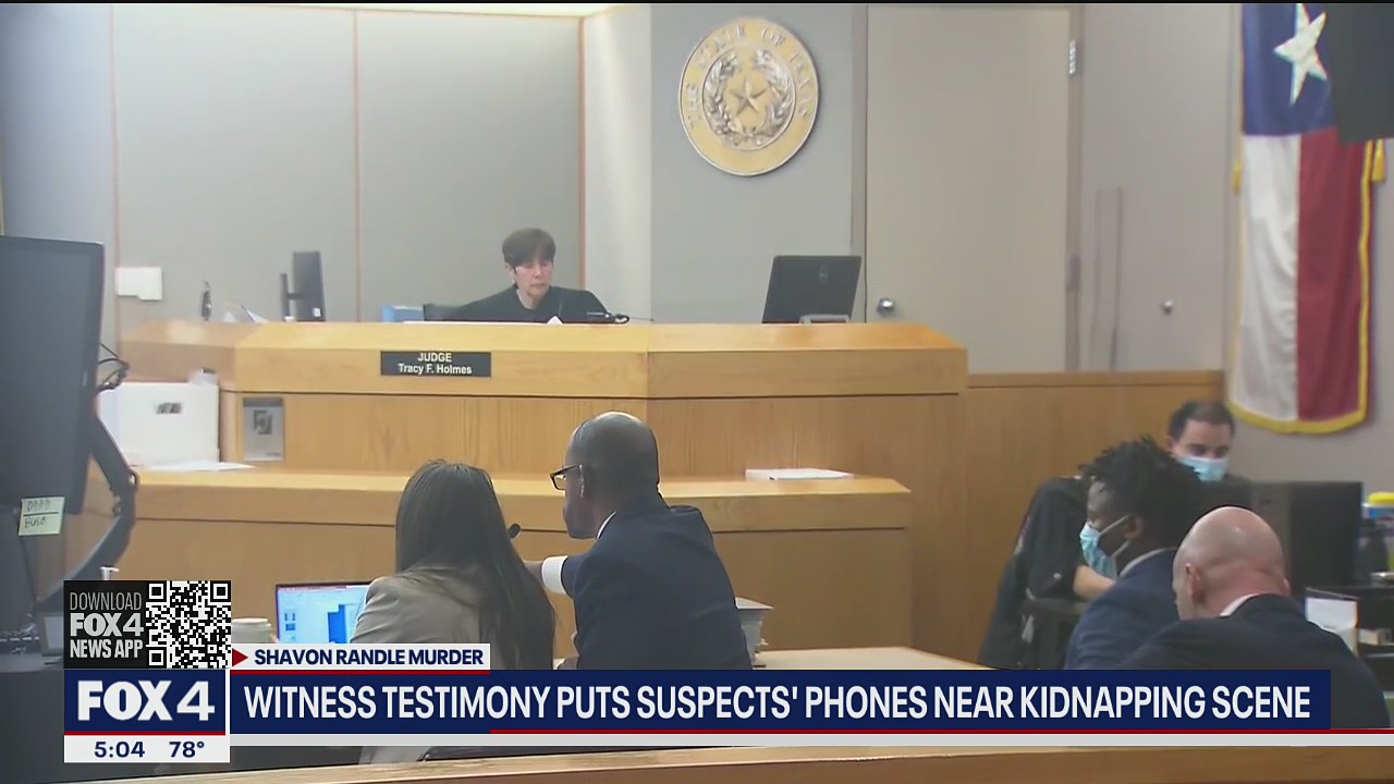 Shavon Randle case: Witness testimony puts suspect's phones near kidnapping scene