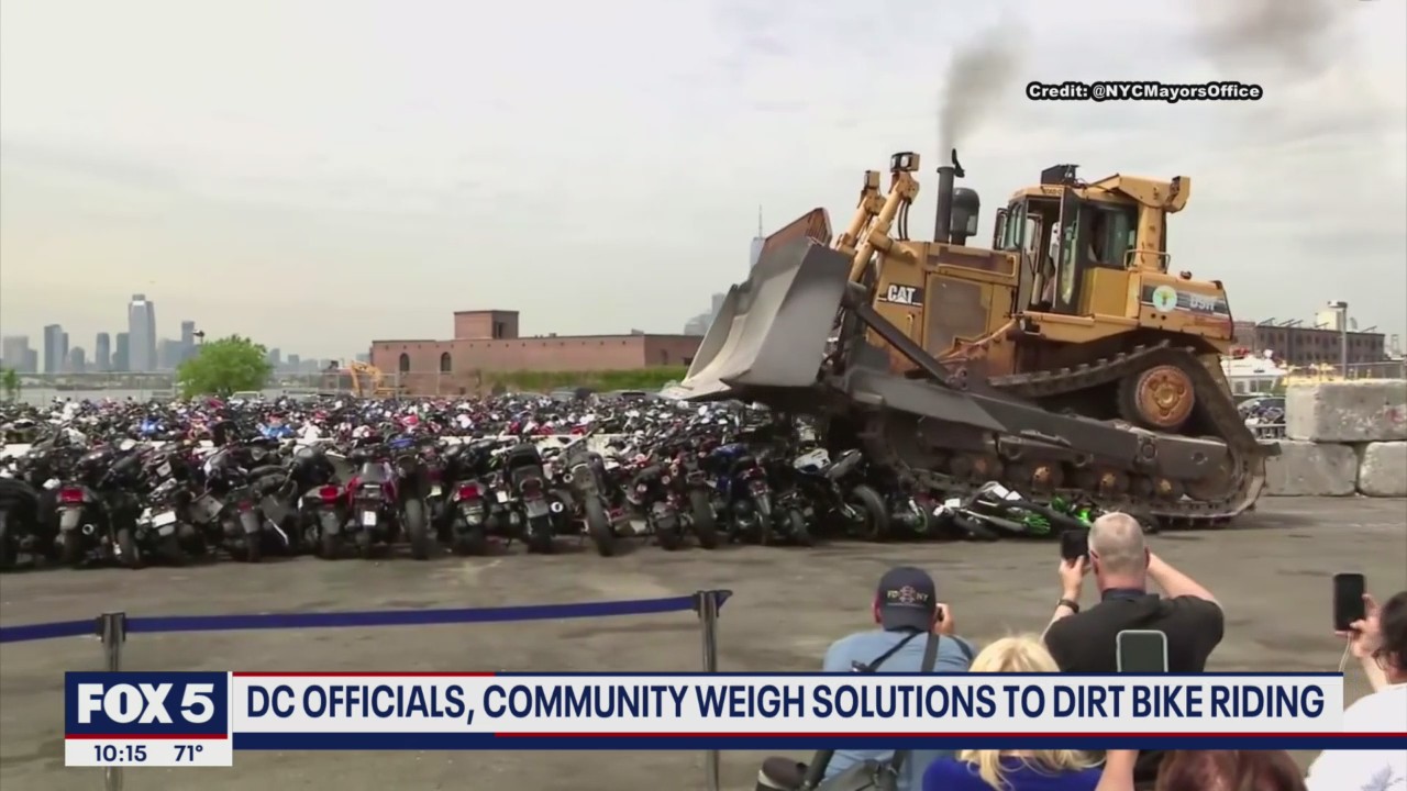 DC officials, community weigh solutions to dirt bike riding