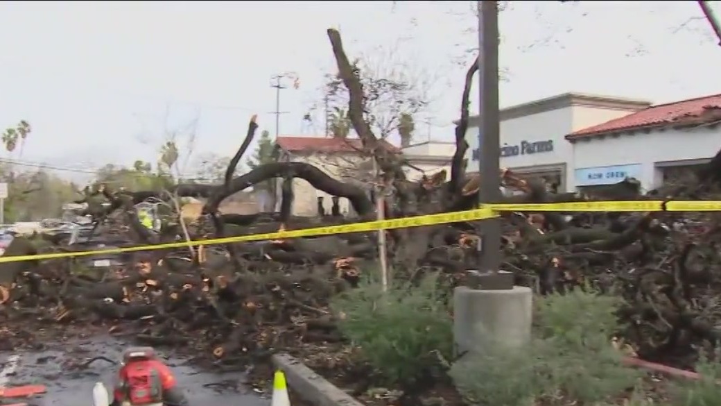 Crews work to clean up damage from SoCal storms