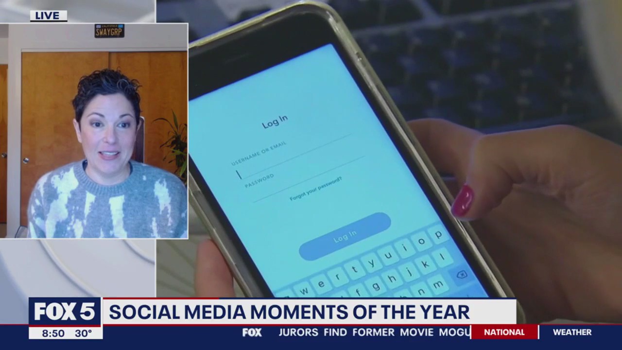 Social media moments of the year