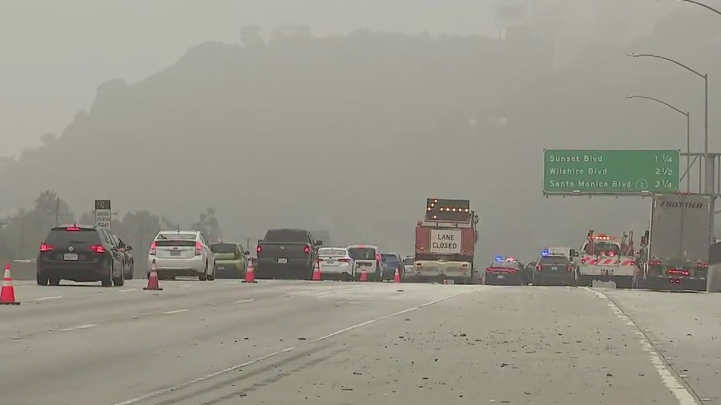 405 Fwy reopens in Sepulveda Pass following fatal crash investigation