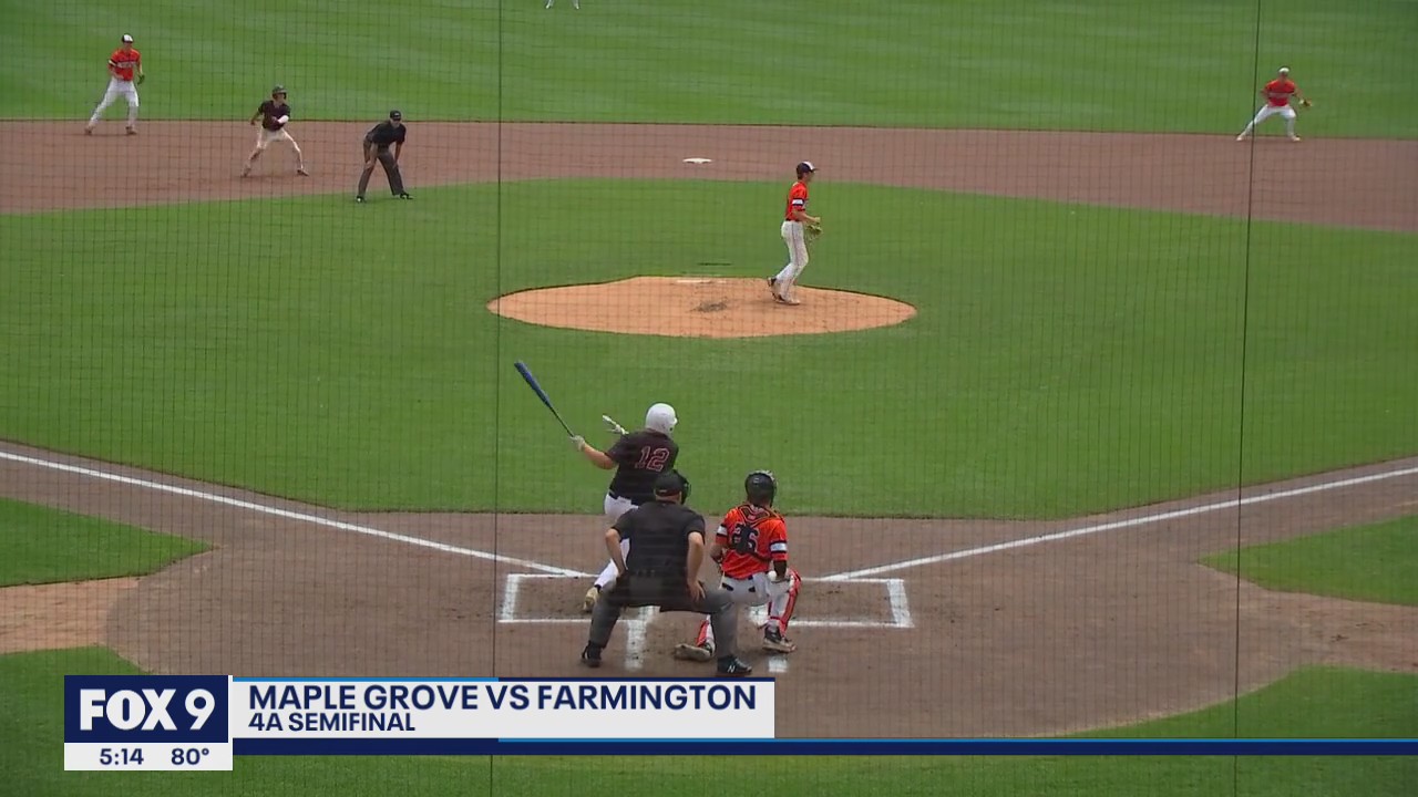 Minnesota high school state baseball teams face off in semifinals