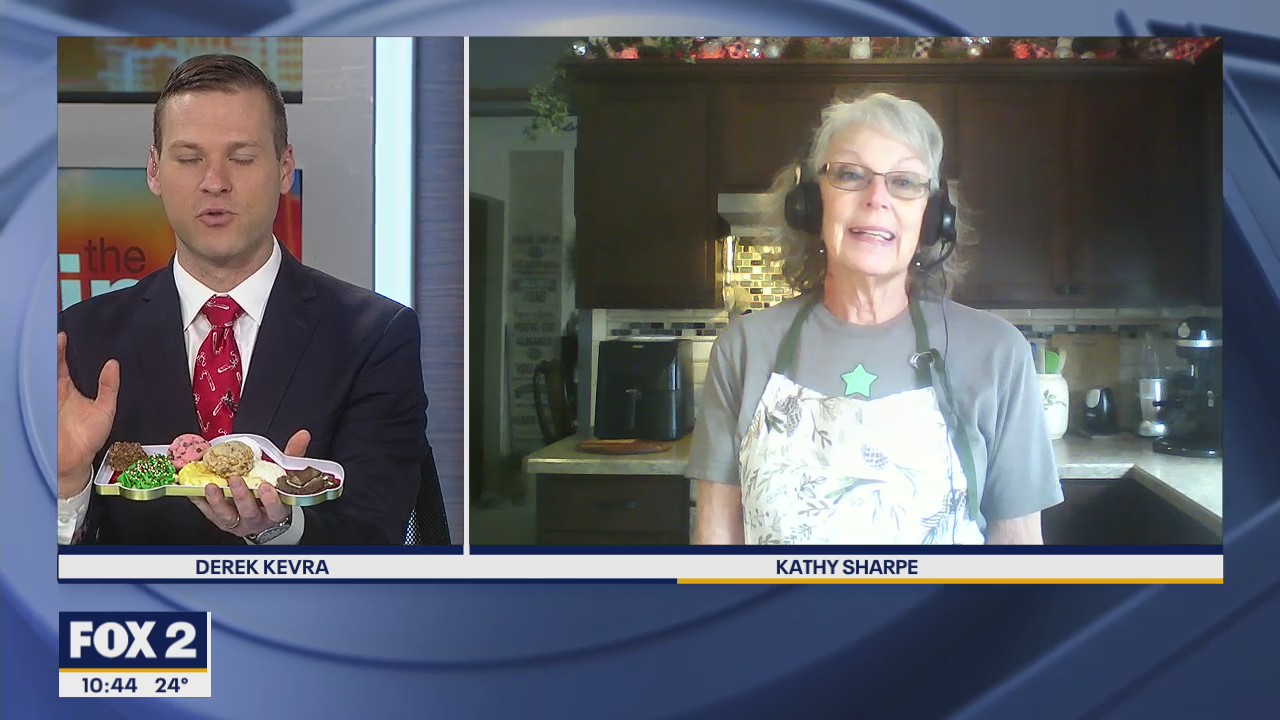 The Nine crew samples homemade cookies for the holidays