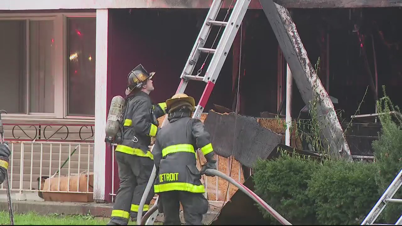 Fire starts inside Detroit apartment that was supposed to be vacant