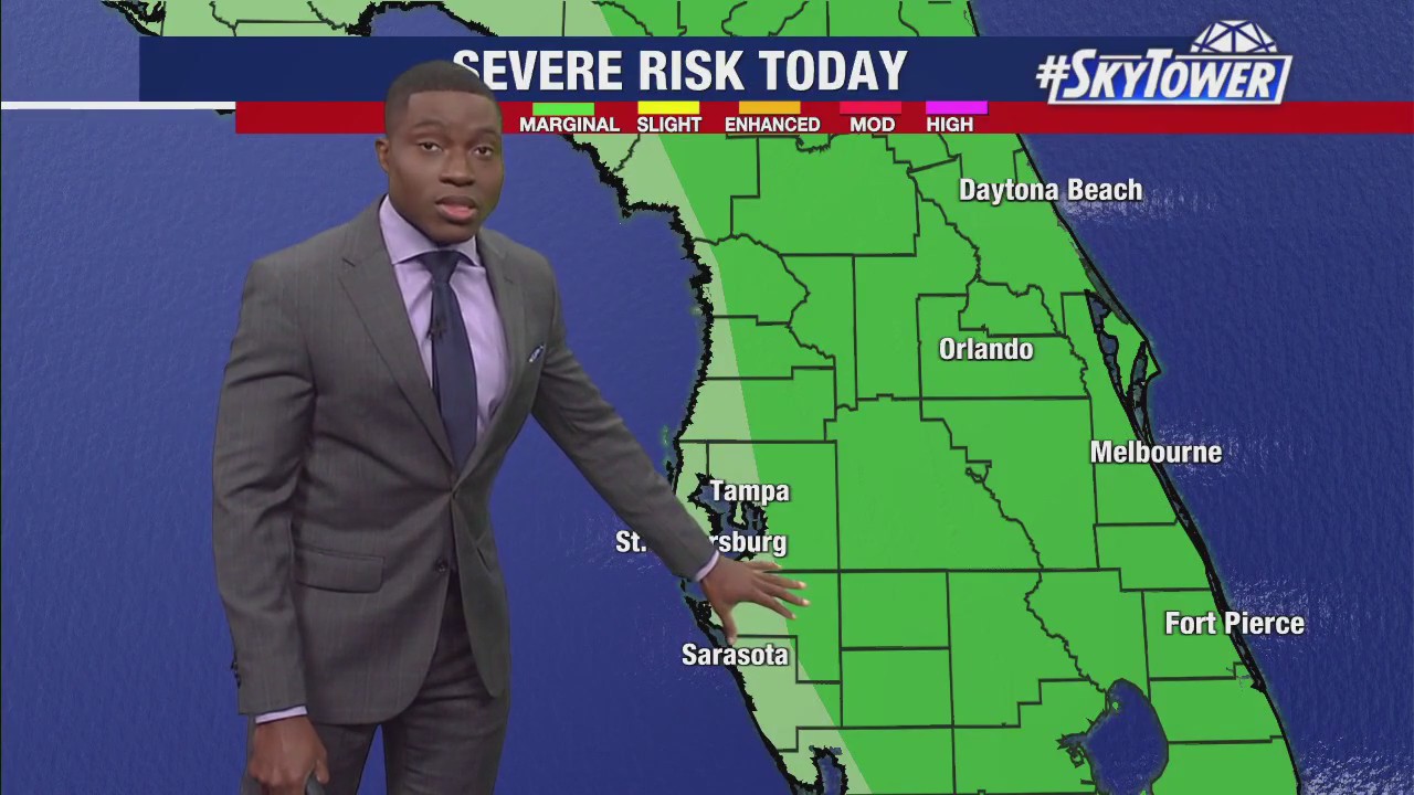 Monday afternoon forecast