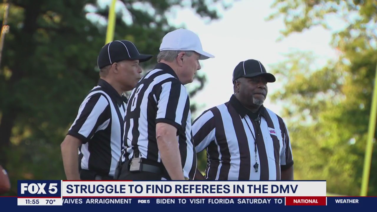 Struggle to find referees in the DMV