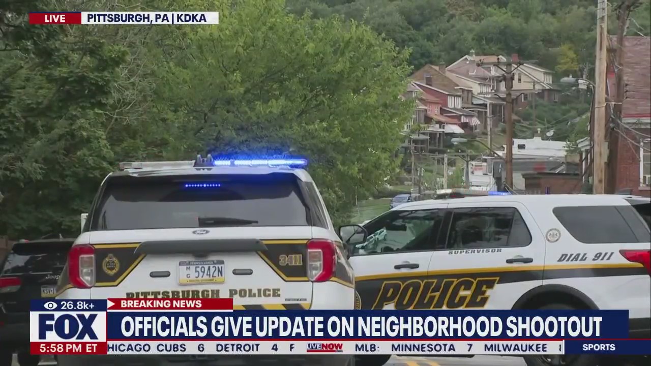 Pittsburgh shootout: Suspect dead after standoff