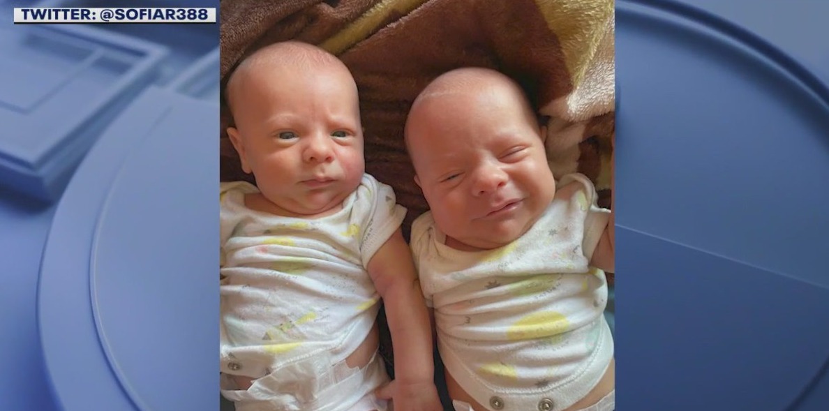 BABY BOY & MOM ARE TWINS! 