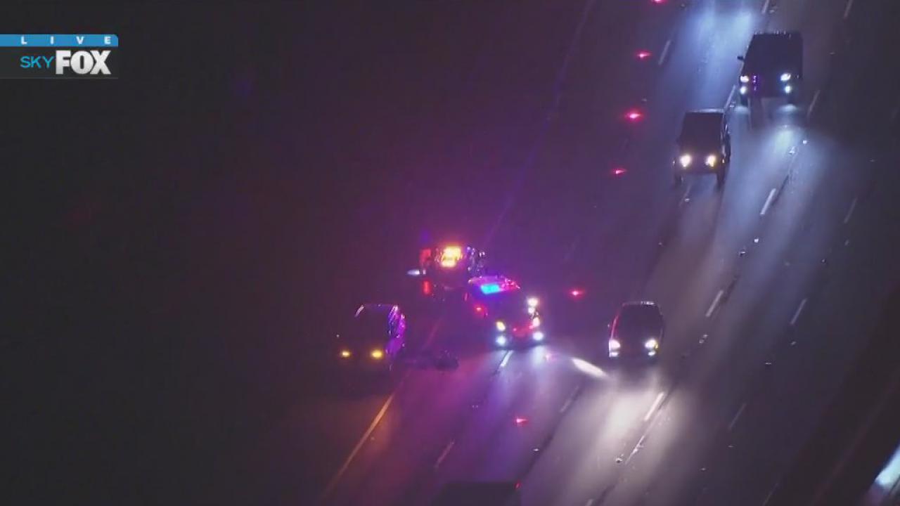 Motorcyclist killed in crash on 101 Freeway in Encino
